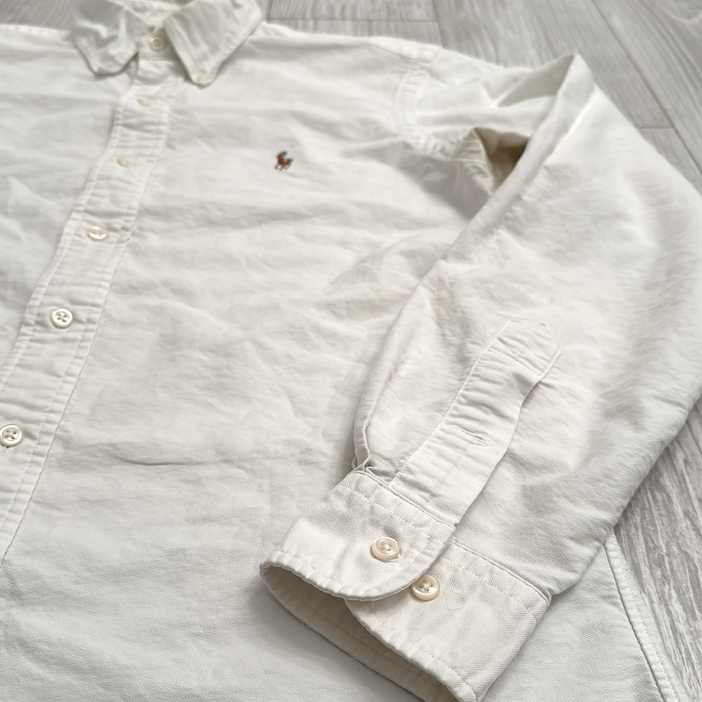 Ralph Lauren Custom Fit White Shirt - Picture 5 of 6